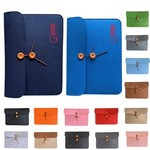 Button-type Document Folder