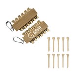 Bamboo Golf Buddy Tees & Holder