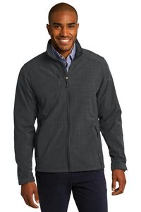 Eddie Bauer® Shaded Crosshatch Soft Shell Jacket.