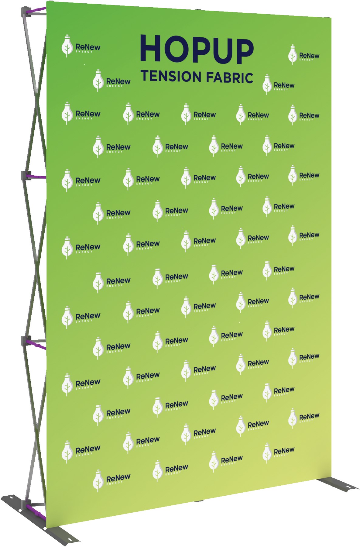 Hopup™ 5.5' Full Height Straight Front Graphic (Graphic Only) - Displays, Trade Show Booths