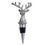 Reindeer Head Wine Stopper Cork