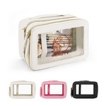 Double-Layer Transparent Travel Toiletry Bag