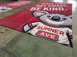 Brand Representative Full Color HD Logo Mat - 3' X 20'