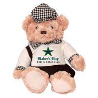 Plush Golf Bear - Byron Golf Bear - Stuffed Animals, Toys