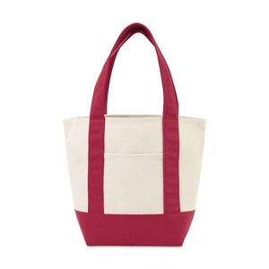 Mini Canvas Tote - Red