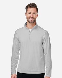 Devon and Jones® Men's Raleigh Stretch Quarter-Zip Pullover Sweater - Shirts, Sweaters