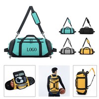 Sports Duffel Backpack w/ Wet/Dry Separation - Bags, Travel Kits