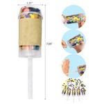 Confetti Push Pop Colorful Containers