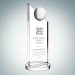 Apex Globe Optical Crystal Award (Large)