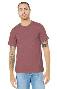 BELLA+CANVAS ® Unisex Heather CVC Short Sleeve Tee.