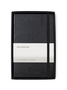 Moleskine® Medium Notebook Gift Set - Black