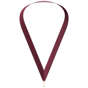 Maroon Neckband (7/8" x 34")