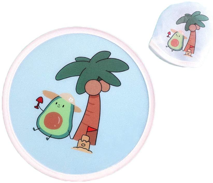 Full Color Folding Disc Flyer w/ Pouch - Flying Discs, Fans