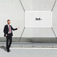 Custom 3' X 5' Mesh Banners - Banners, Signs