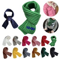 Soft Knit Scarf for Kids - Winter Warmth Delight - Scarves