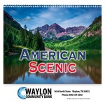 American Scenic Wall Calendar: 2027 Spiral Bound