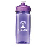 16 Oz. PolySure™ Squared Up Sports Water Bottle