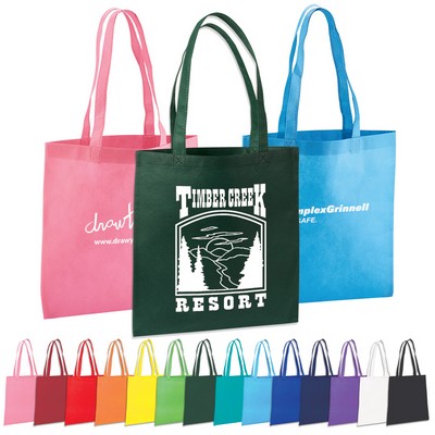 Solid Color Non Woven Shopping Tote Bags