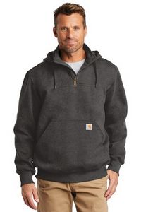 Carhartt ® Rain Defender ® Paxton Heavyweight Hooded Zip Mock Sweatshirt.
