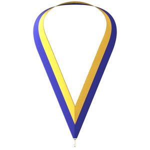 Blue & Gold Neckband (1-1/2" x 34")