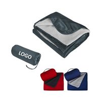 Polar Fleece Waterproof Picnic Blanket - Blankets, Mats