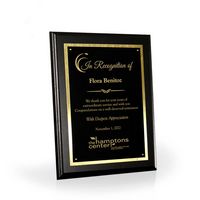 Corvus Award Plaque, 9"x12"