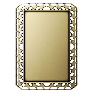 Vibraprint® Bright Star Border Rectangle Insert Medallions (3-1/2")