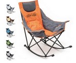 Oversized Folding Lawn Padded Camping Chair