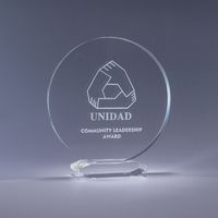 7.5" Corona Crystal Award