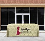 Pleated Table Cover, Standard Polyester Fabric (6' x 2.5')