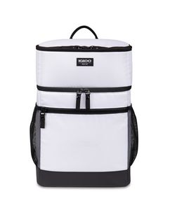 Igloo® Maddox Backpack Cooler - White