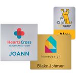 Charleston Plastic Name Badge (Custom sized between 0 and 3 sq. in.)