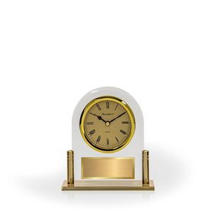 Life Archway Glass Desk Clock