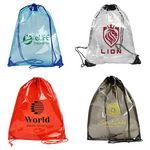 Diamond Clear TPU Drawstring Backpack