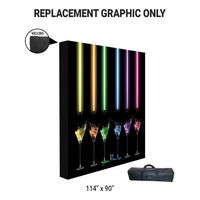 Custom Printed Trade Show Pop Up Banner- Replacement Graphics - Banners