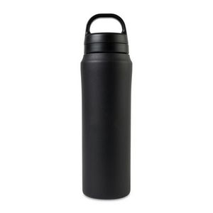 Aviana™ Rowan Recycled Water Bottle - 16 Oz. - Black