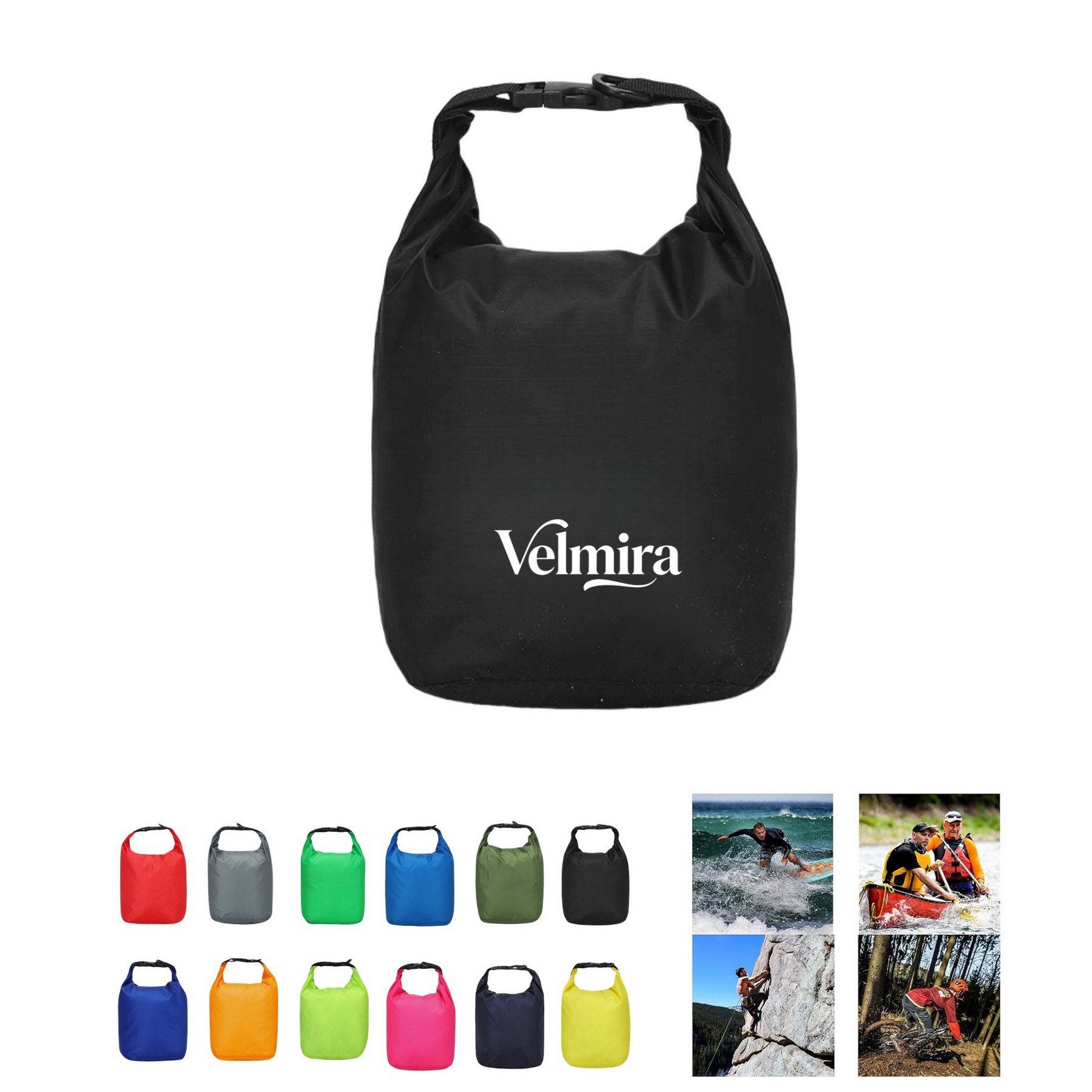 10L Waterproof Roll Top Floating Dry Bag - Bags, Pouches