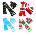 Christmas Glowing Scarf Hat Set