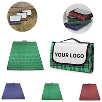 Outdoor Foldable Oxford Picnic Blanket - Blankets, Mats