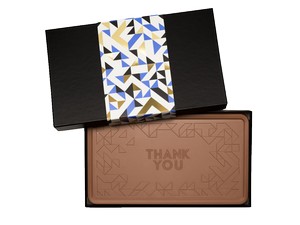 Thank You Giant 2lb. Chocolate Bar with Luxury Packaging