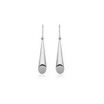 CJ Steelx High Polish Drop Earrings