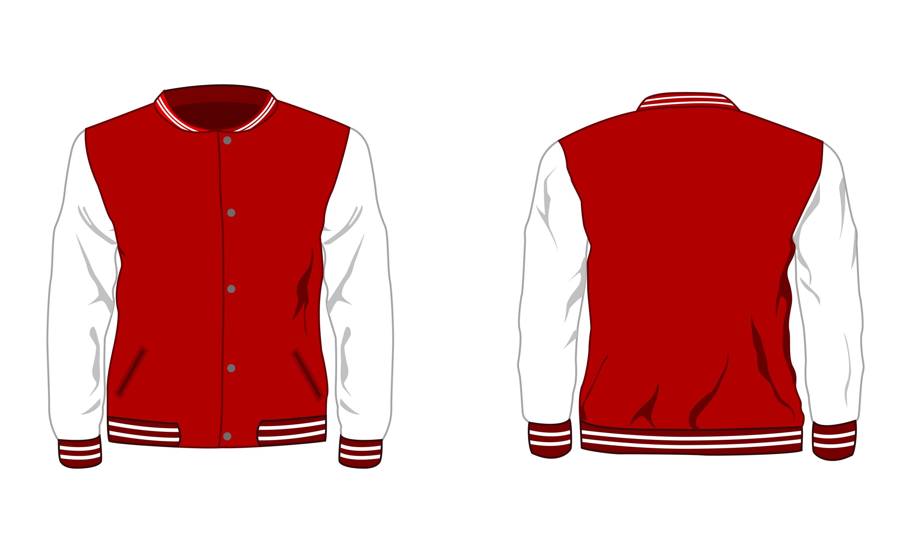 Varsity Jackets Full Customization Cotton-Poly blend, Applique, Embroidered artwork, Tackle twill - Coats