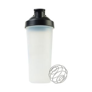 Blender Shaker Bottle 20oz - Clear