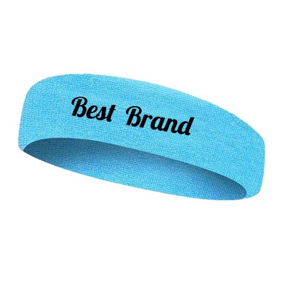 Direct Embroidery Cotton Headband