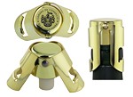Quick Seal™ Gold Plated Champagne Stopper