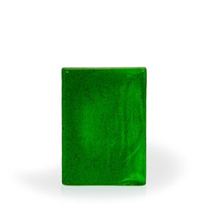 Congo Emerald Vertical Wedge Recycled Glass Award, 7"