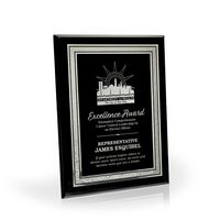 Gregor Black Piano Plaque, 9"x12"