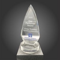 Scarlet Award (3.7"x0.8"x8")