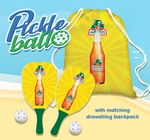 Pickle Ball Paddle Set w matching Draw String Backpack