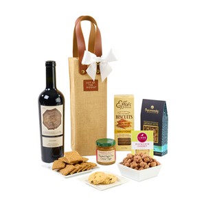 Limerick Lane Cellars Wine Enthusiast Tote & Gourmet Gift Set - Natural